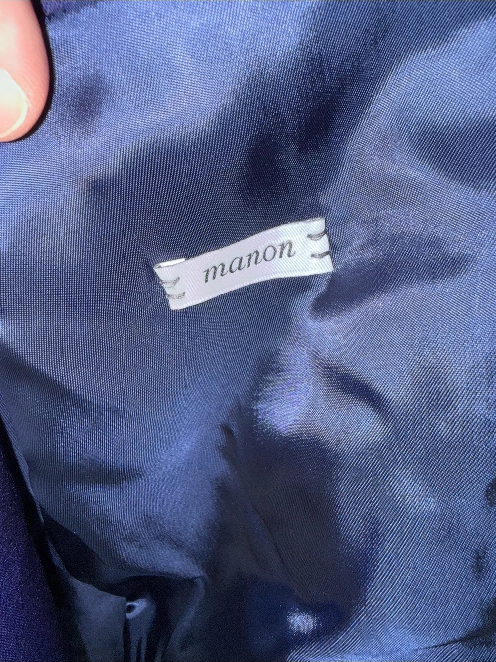 CARUSO Full Canvas Blue Wool-Mohair Tuxedo MANON 42R (Eu 52) Made In Italy Suit